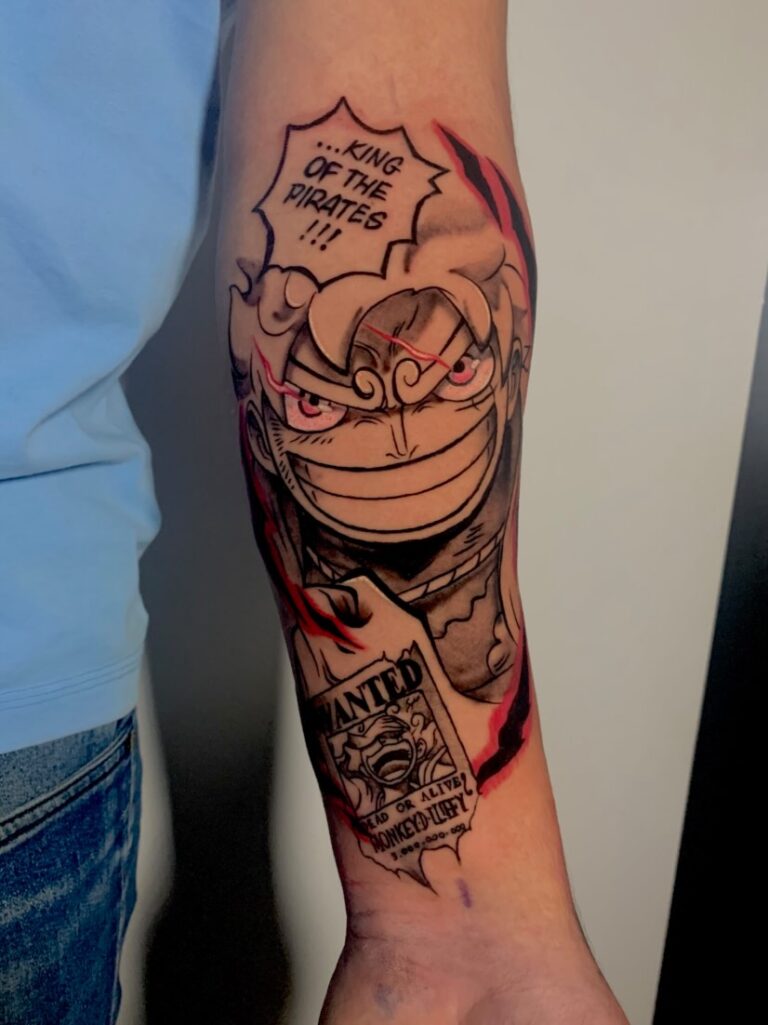 KRIS ANIME TATTOO tatuaje